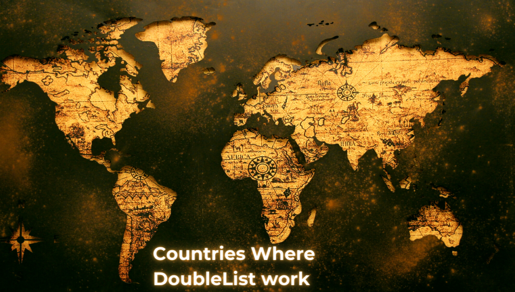 Countries Where DoubleList work 